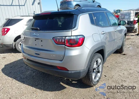 2018 Jeep Compass Limited 4X4 из США, поврежденный, VIN 3C4NJDCB3JT373917